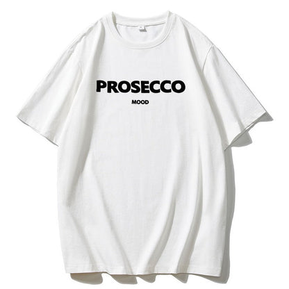 Prosecco Mood Oversize Cotton Shirt