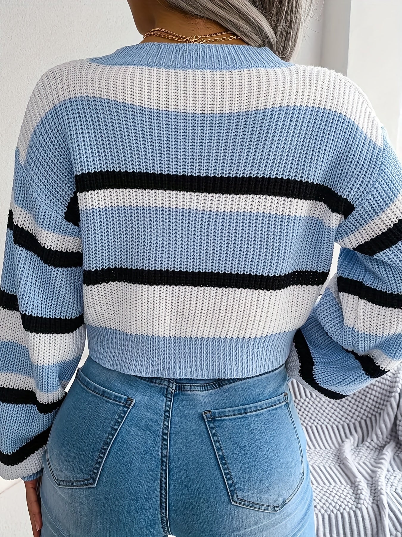 Chloé Cropped Knit Sweater