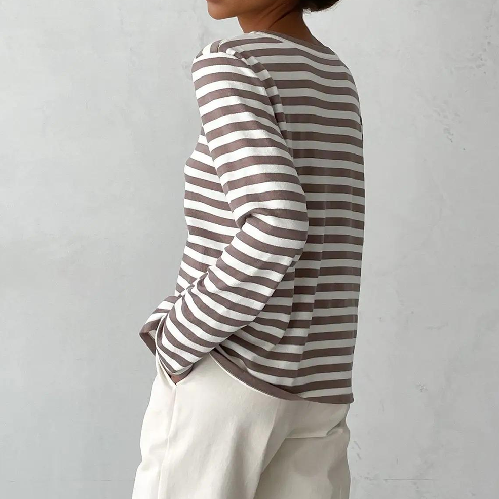 Sophie Striped Cotton Shirt