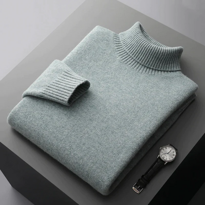 Luca Merino Wool Turtleneck