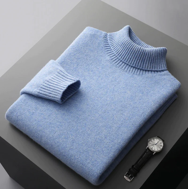 Luca Merino Wool Turtleneck