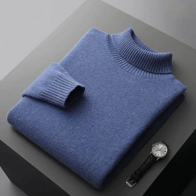 Luca Merino Wool Turtleneck