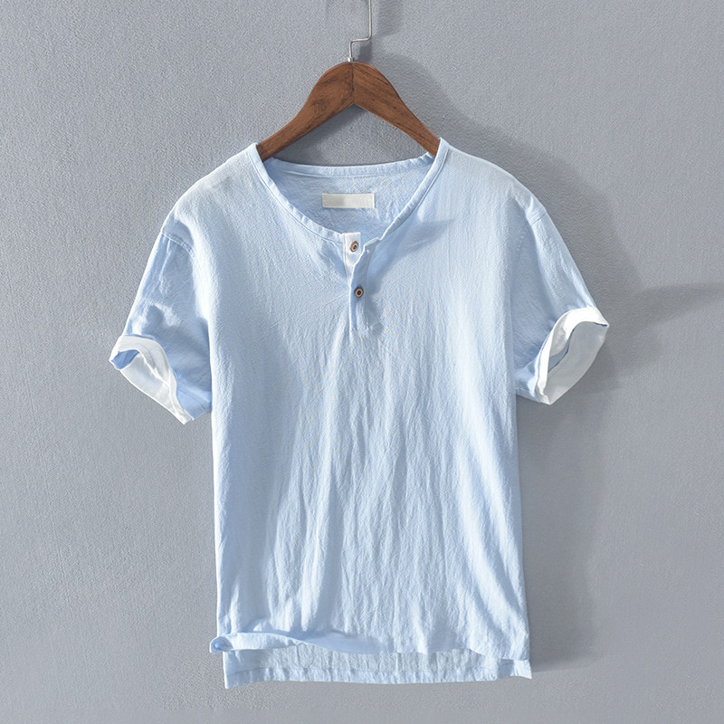 Summer Henley Shirt