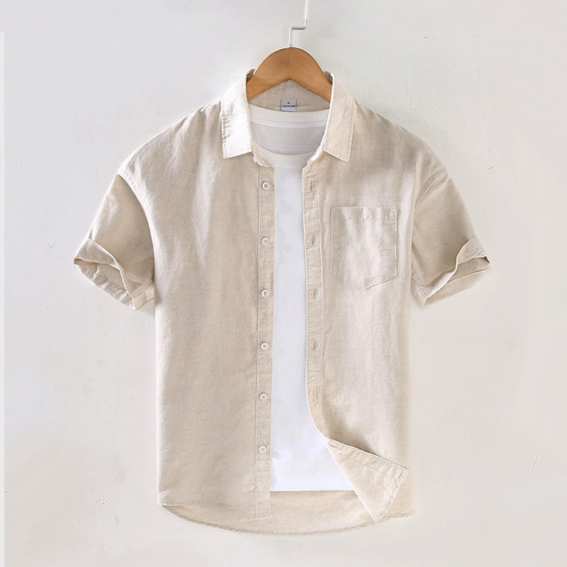 Matteo Linen Short Sleeve