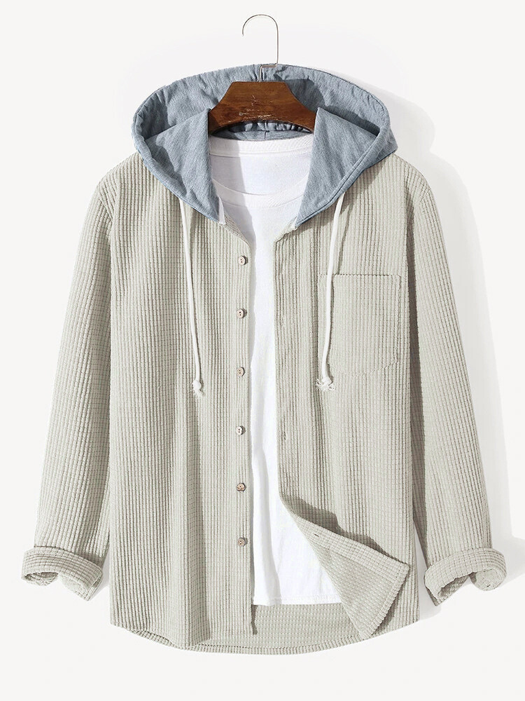 Hooded Cord Jacket