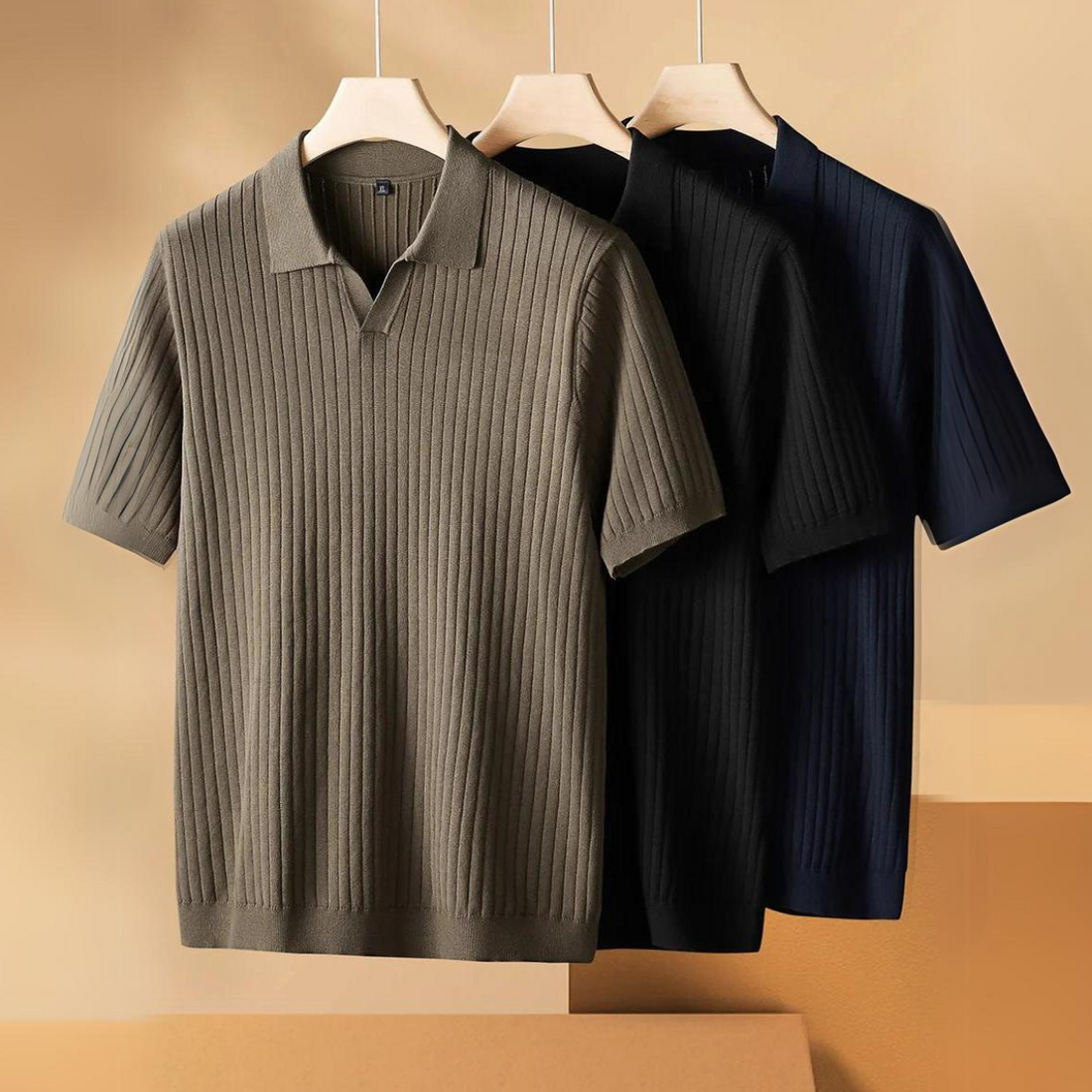 Amalfi Coast Knitted Polo