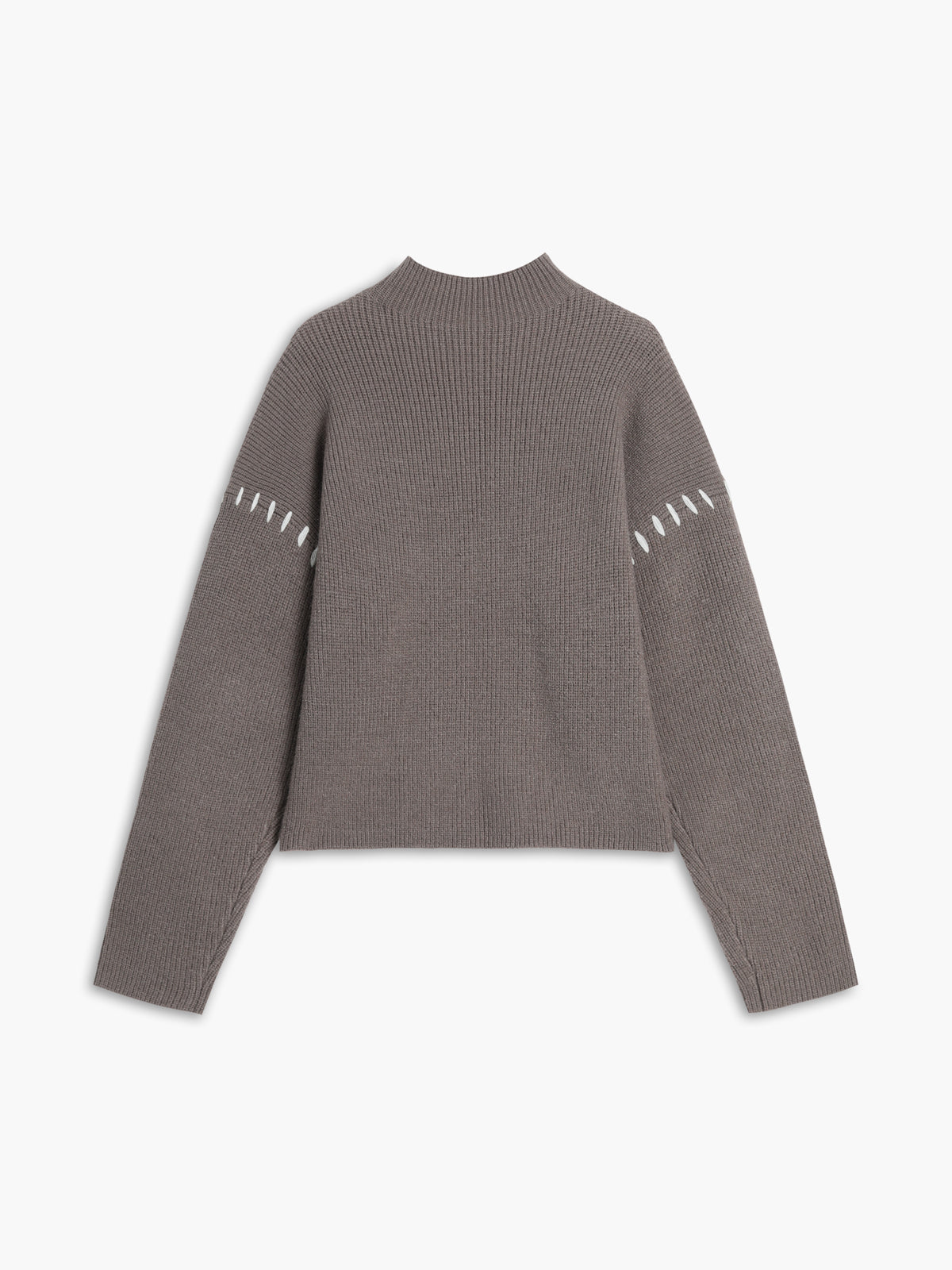 Shift The Focus Oversized Mock Neck Sweater