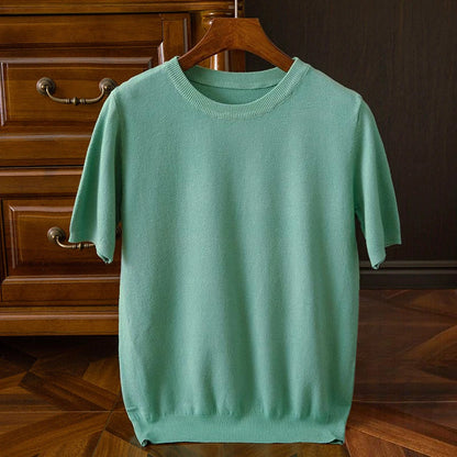 Bordeaux Cashmere Tee