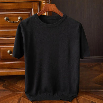 Bordeaux Cashmere Tee