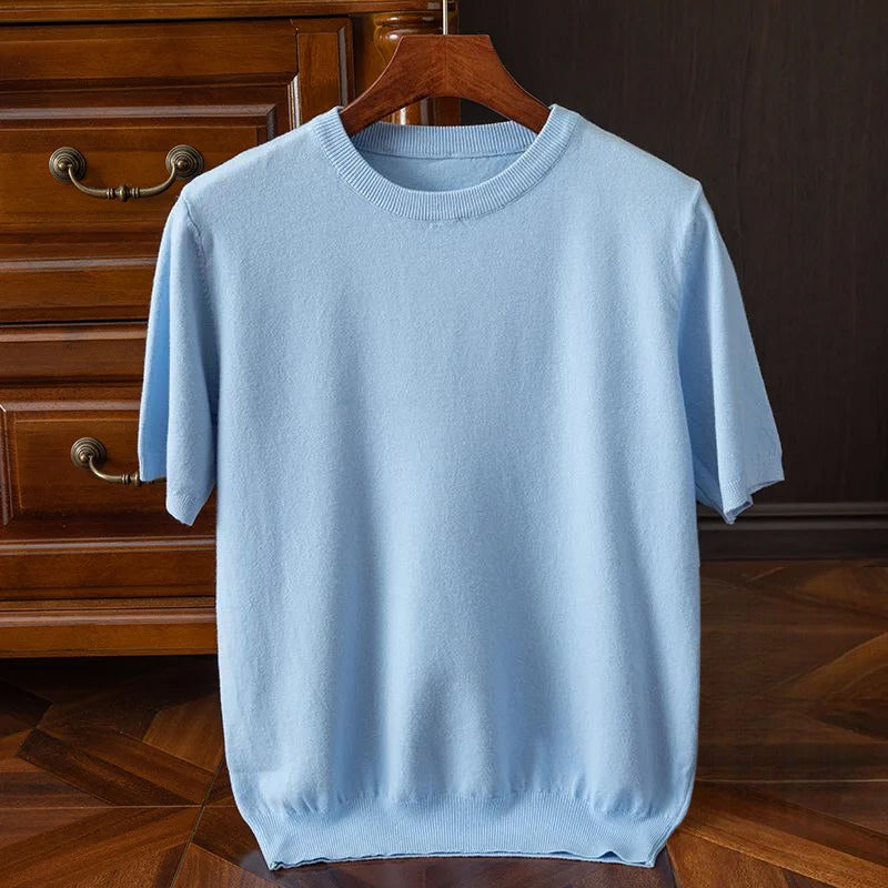 Bordeaux Cashmere Tee