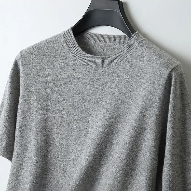 Bordeaux Cashmere Tee