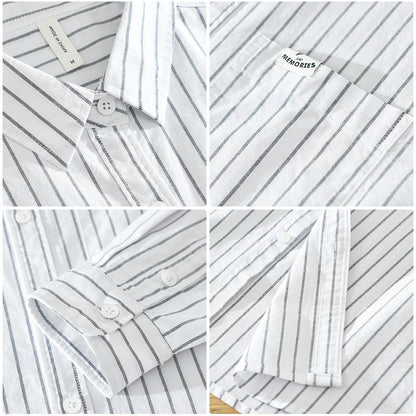 Marseille Striped Linen Shirt