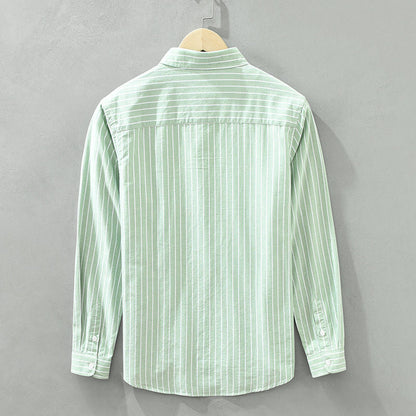 Marseille Striped Linen Shirt