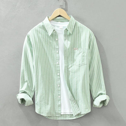 Marseille Striped Linen Shirt