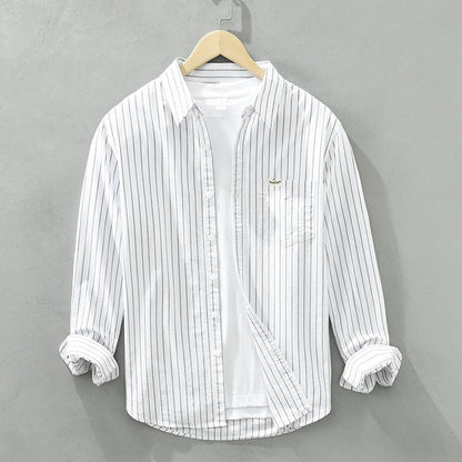 Marseille Striped Linen Shirt