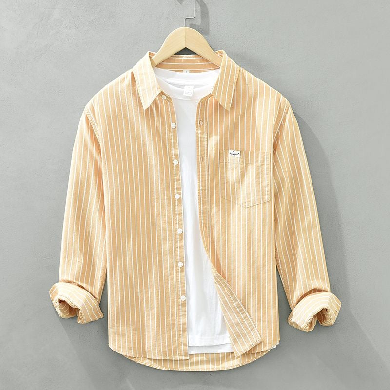 Marseille Striped Linen Shirt