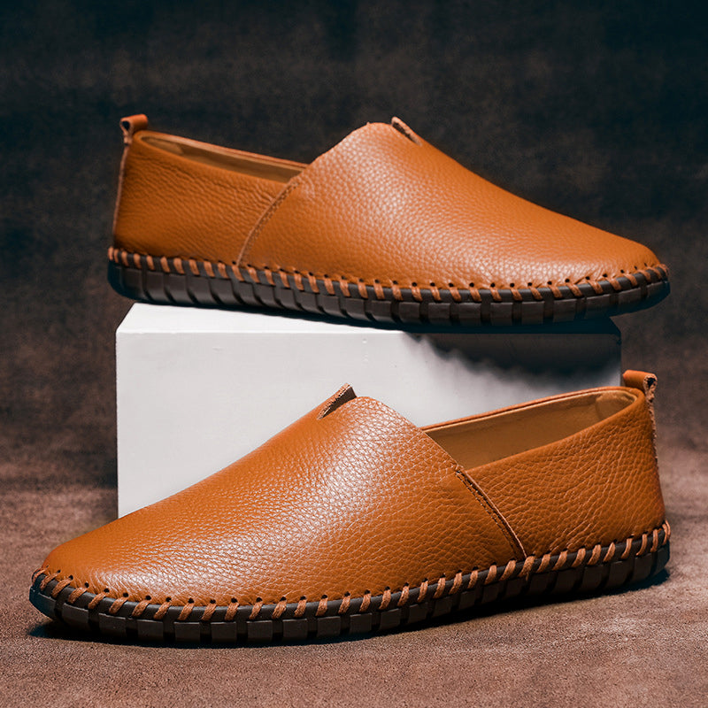 Massimo Leather Loafers