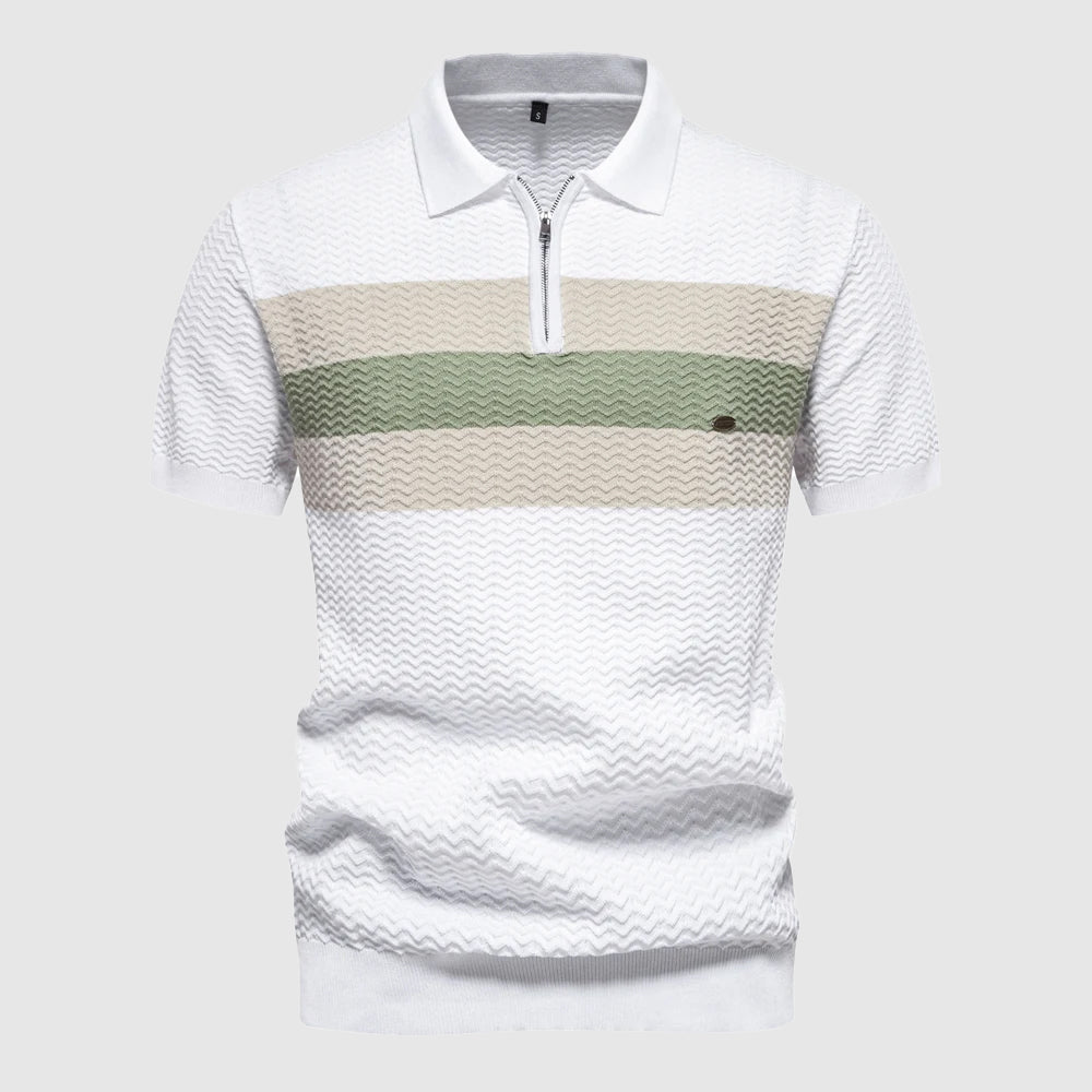 Marina Zip Polo Shirt