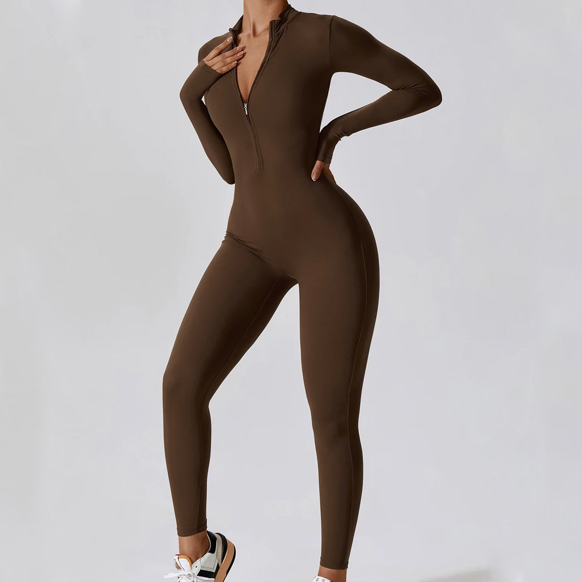 Elysia Zippered Jumpsuit