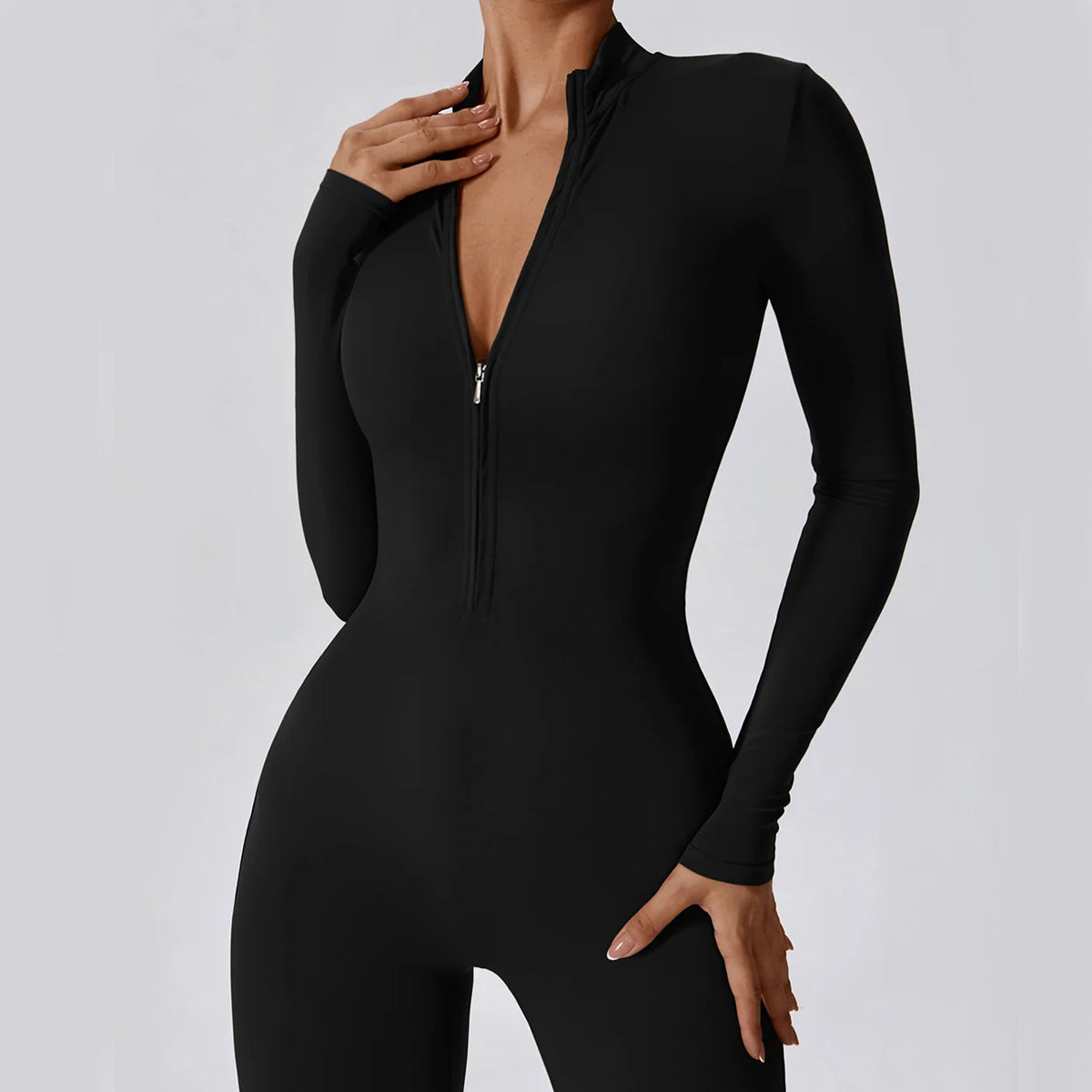 Elysia Zippered Jumpsuit