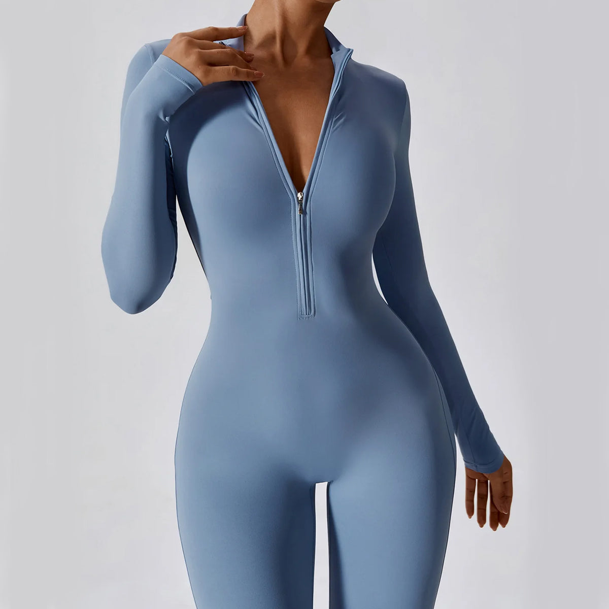 Elysia Zippered Jumpsuit