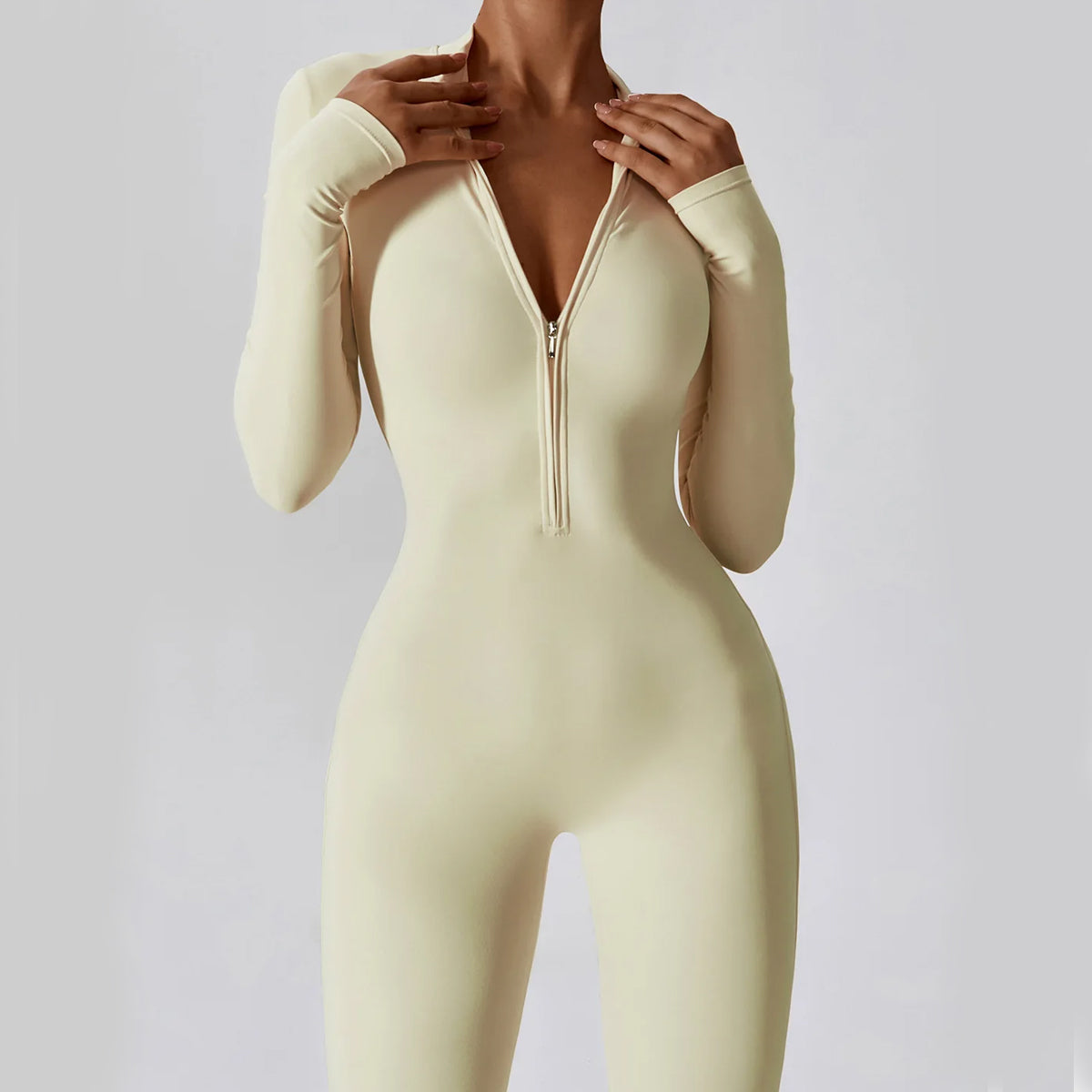 Elysia Zippered Jumpsuit