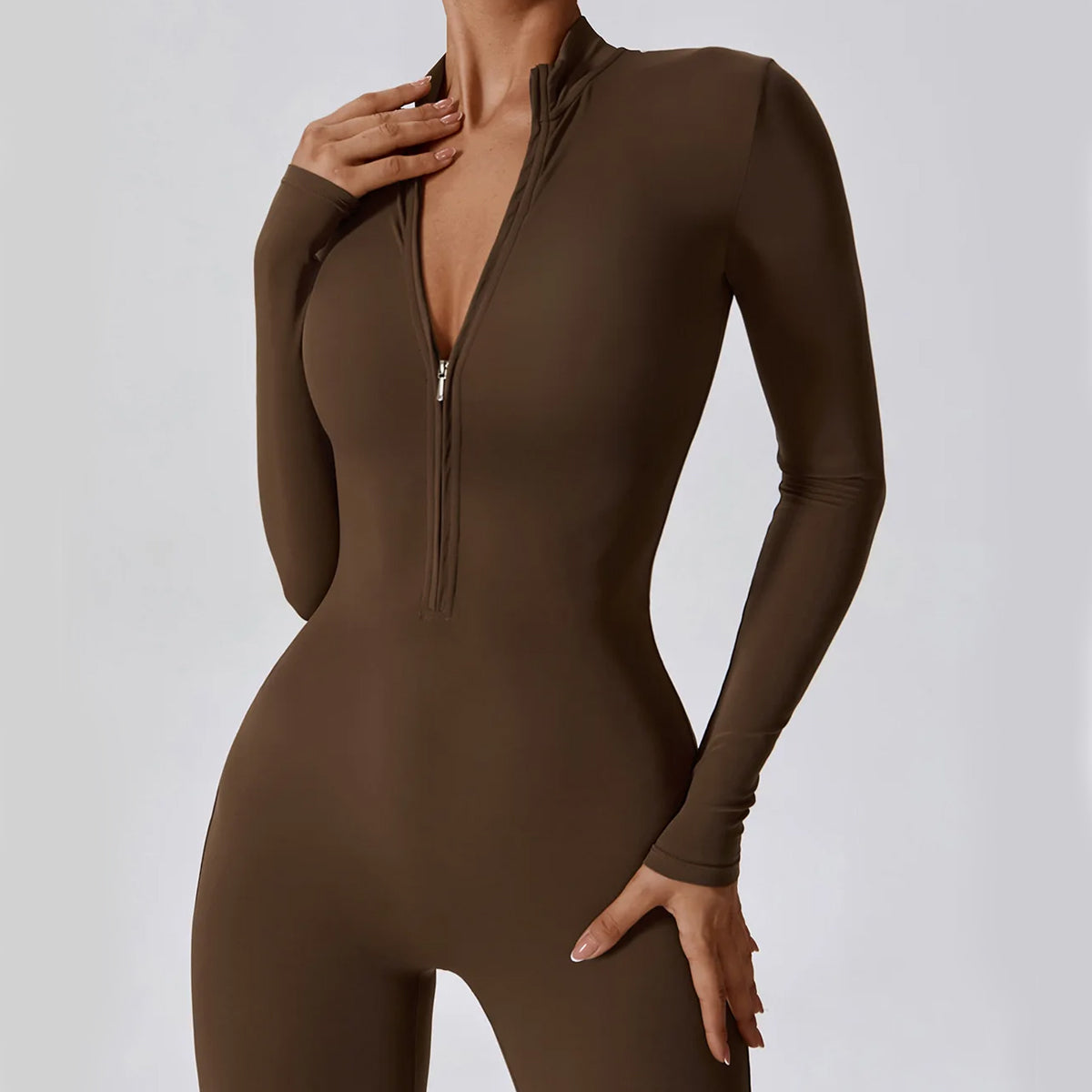 Elysia Zippered Jumpsuit