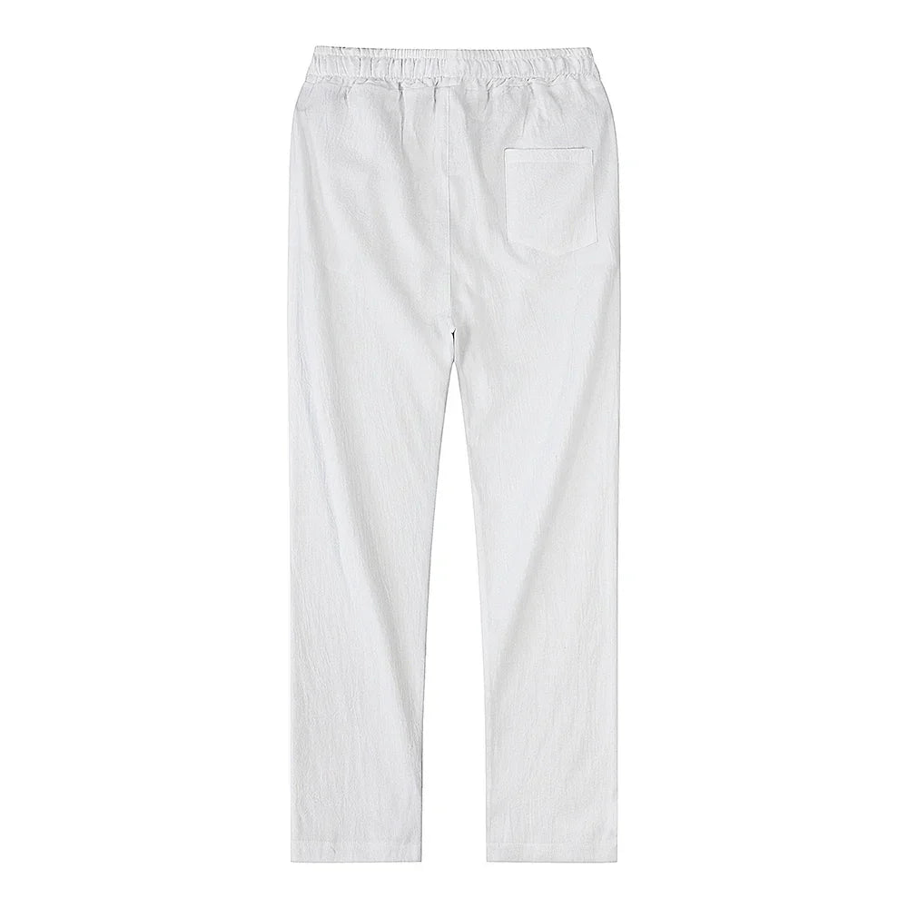 Coastal Breeze Linen Trousers