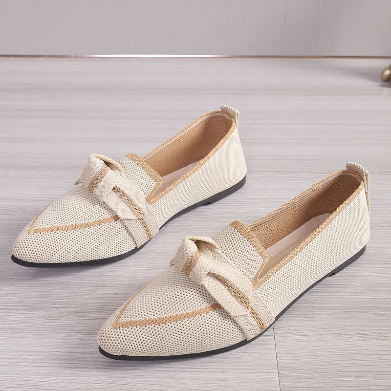 Evelyn Twist Knot Loafers