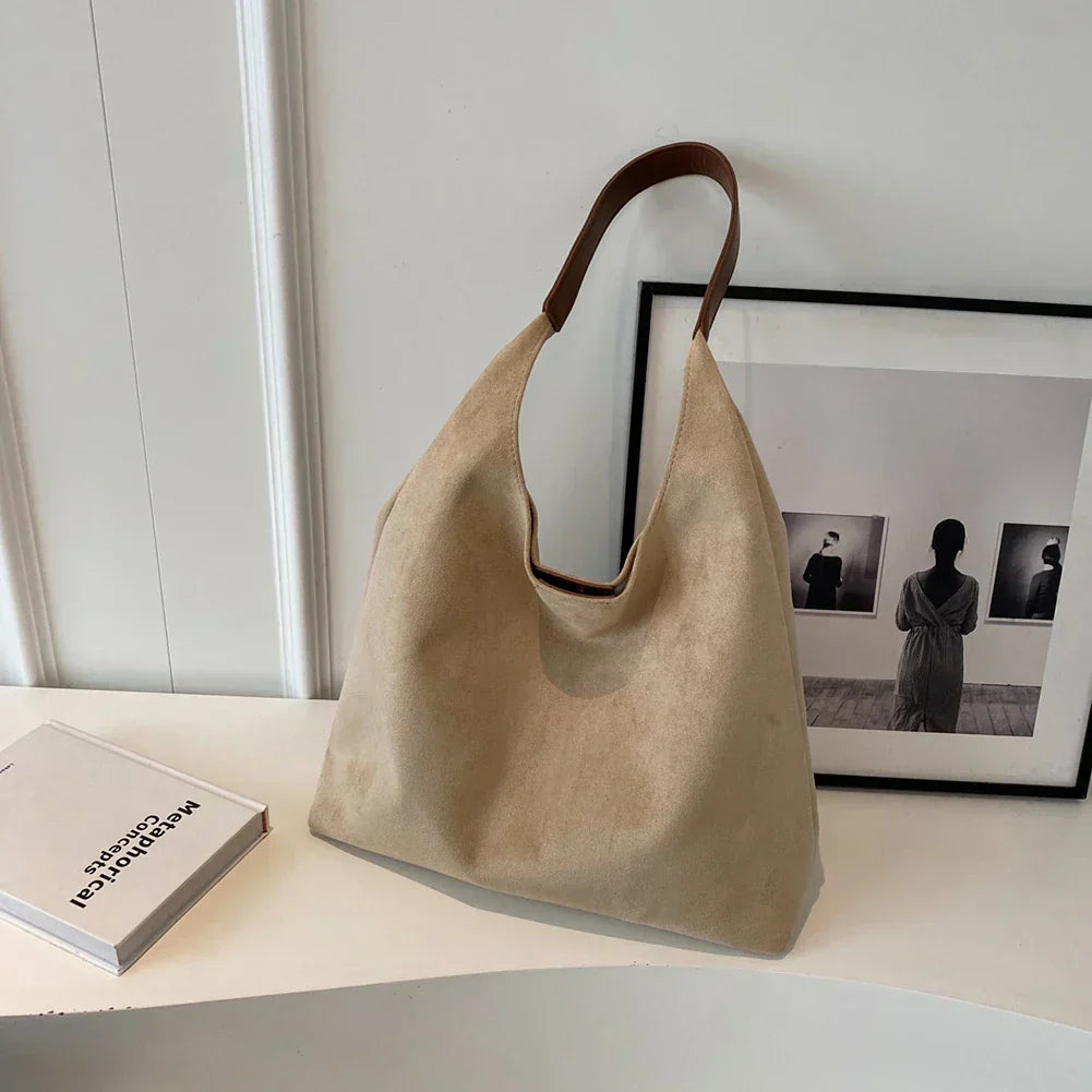 Cecilia - Suede Tote Bag