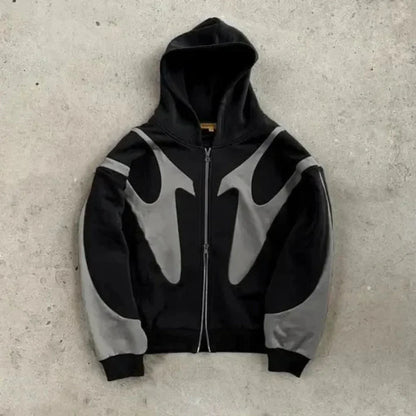 Cryptic Zip-Up Hoodie