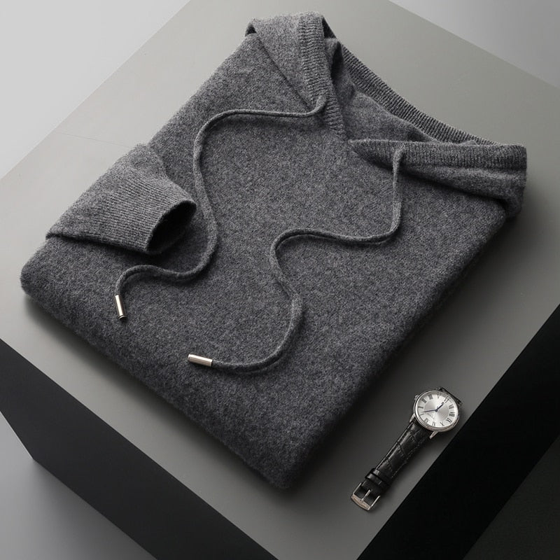 Matteo Merino Wool Hoodie