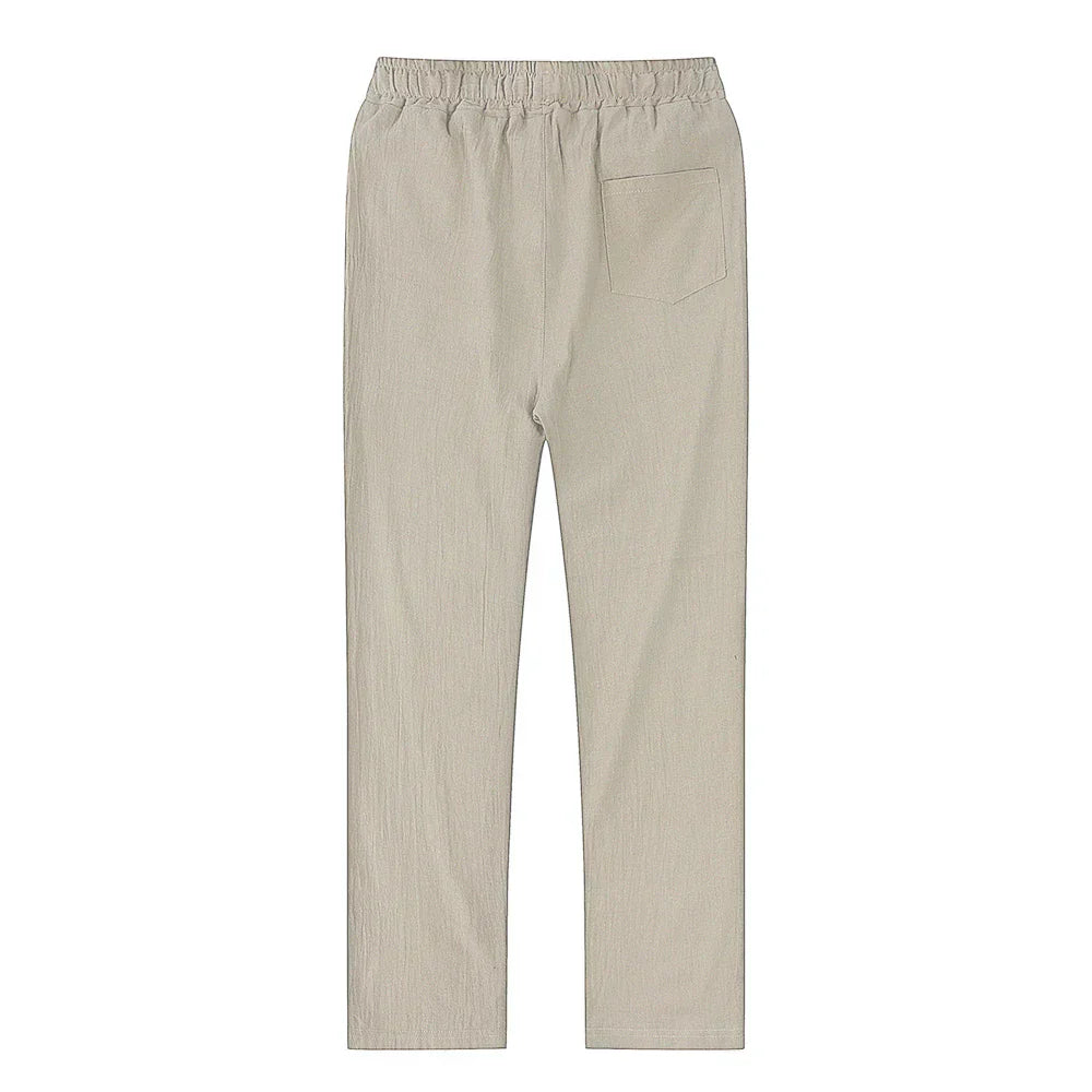 Coastal Breeze Linen Trousers