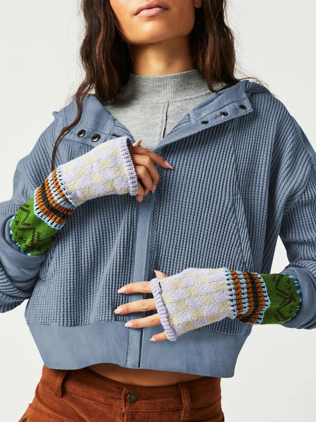 Cozella Crop Hoodie