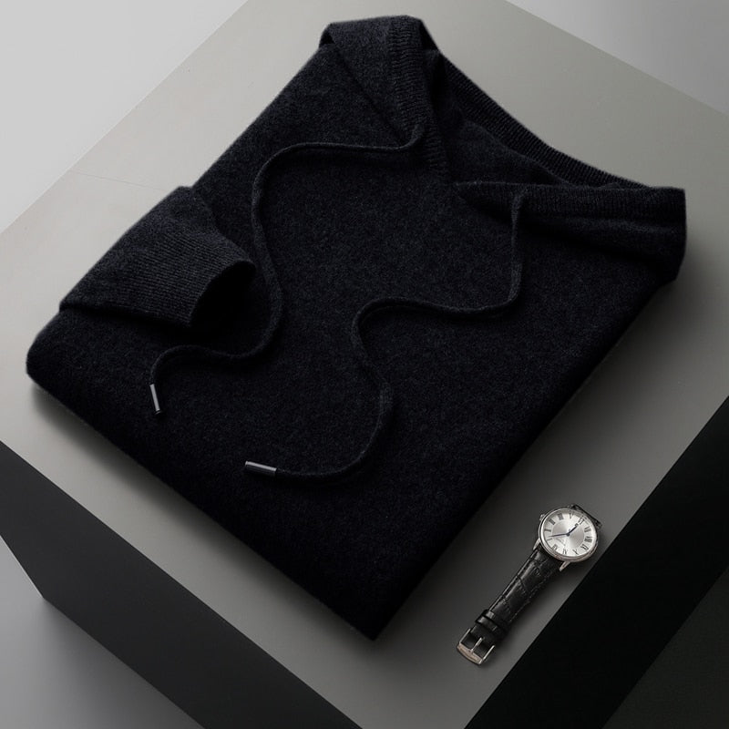 Matteo Merino Wool Hoodie