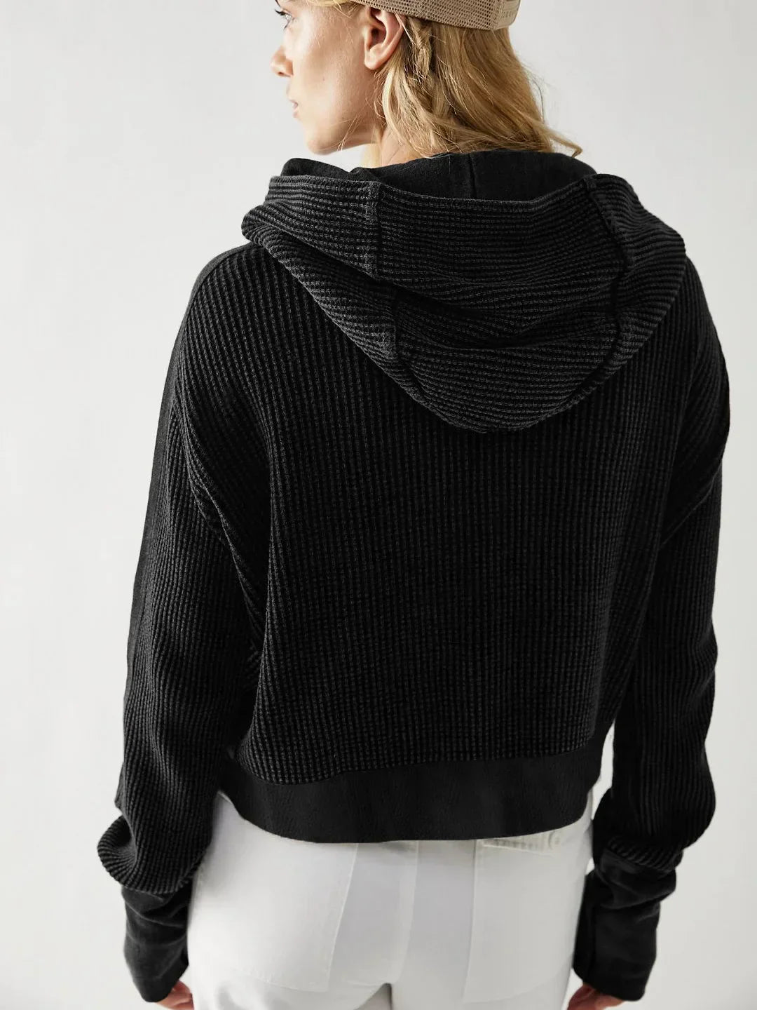 Cozella Crop Hoodie