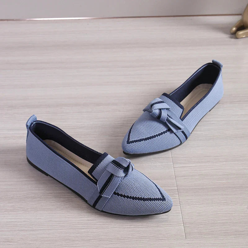 Evelyn Twist Knot Loafers