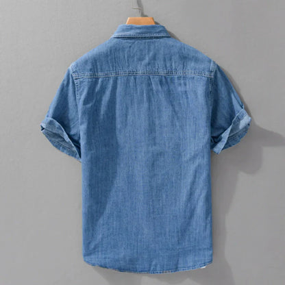 Bordeaux Denim Shirt