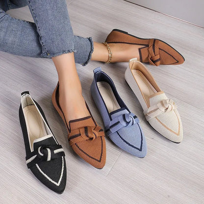 Evelyn Twist Knot Loafers