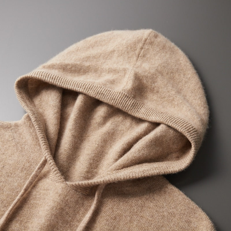 Matteo Merino Wool Hoodie