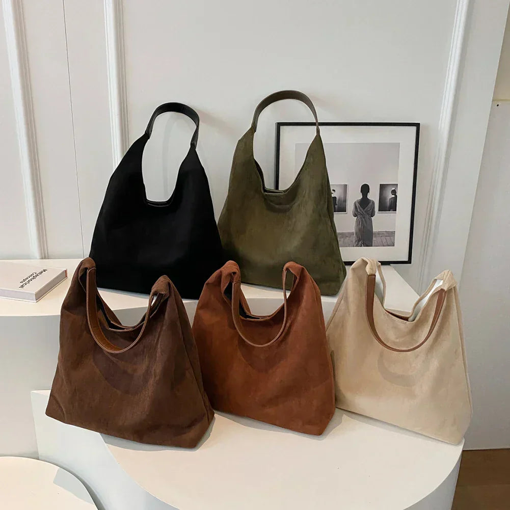 Cecilia - Suede Tote Bag