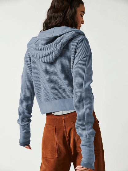 Cozella Crop Hoodie