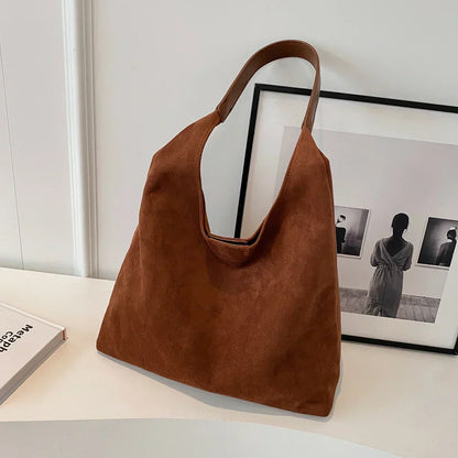 Cecilia - Suede Tote Bag