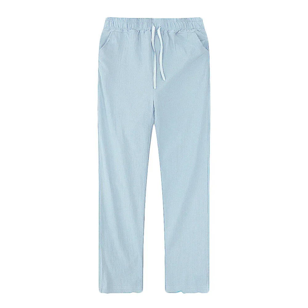 Coastal Breeze Linen Trousers