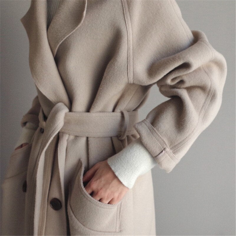 Julia - Elegant Cashmere Coat