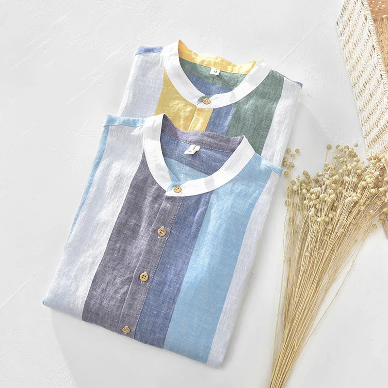 Santorini Linen Shirt