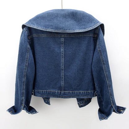 Emilie Cropped Denim Jacket