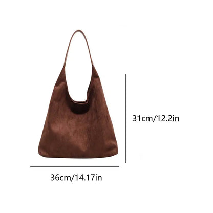 Cecilia - Suede Tote Bag