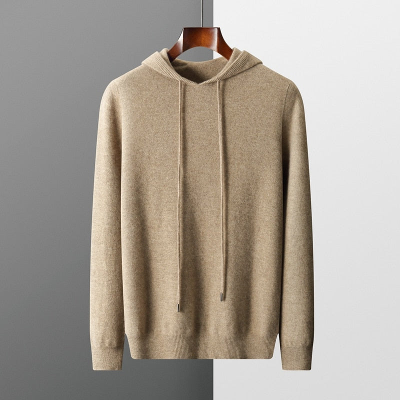 Matteo Merino Wool Hoodie