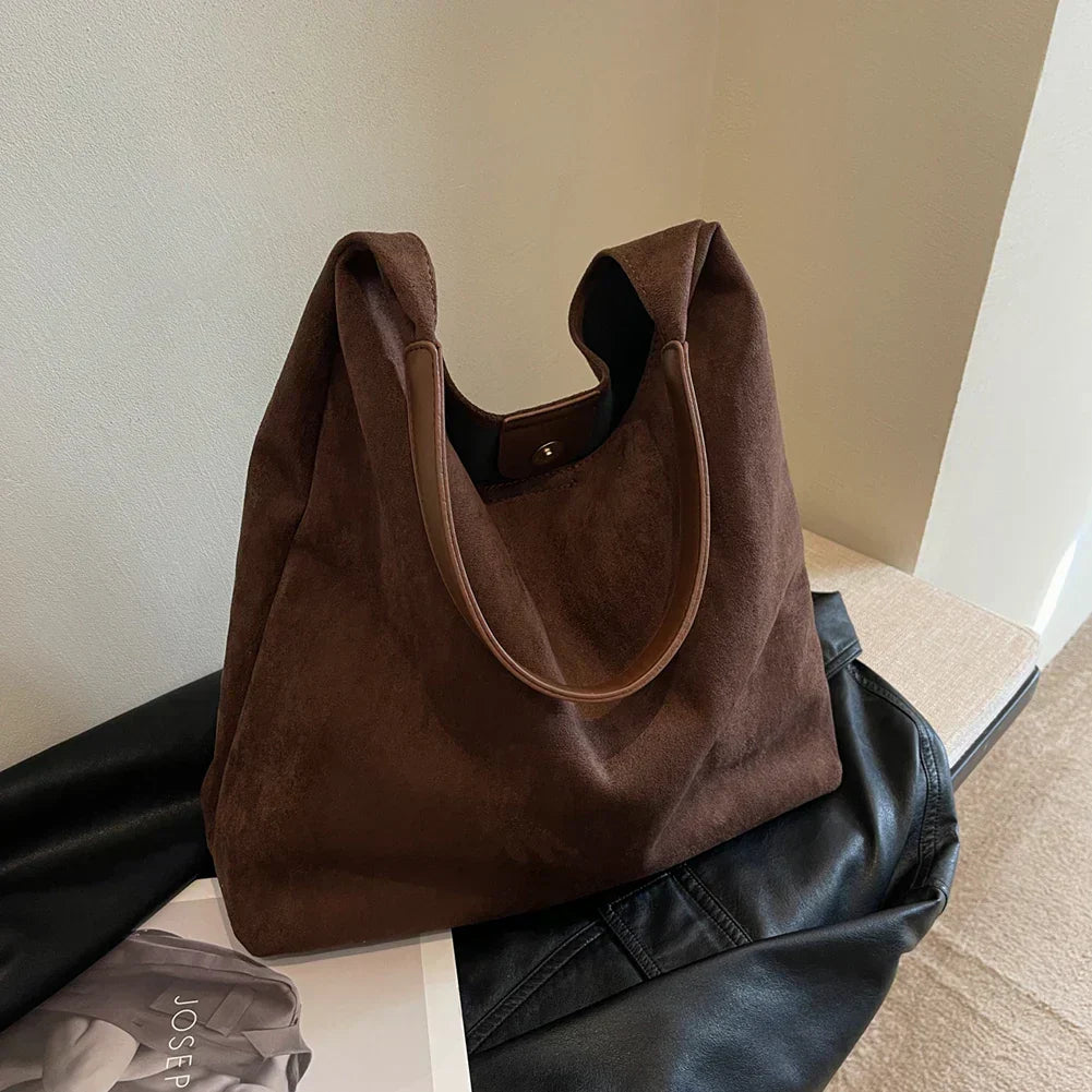 Cecilia - Suede Tote Bag